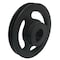 B&B Manufacturing Finished Bore 1 Groove V-Belt Pulley AK28x1 - alternate 1